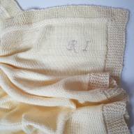 &#039;Simple/Monogramed Baby Blanket&#039; - BY ORDER - 'Simple/Monogramed Baby Blanket' - BY ORDER
