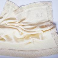 &#039;Simple/Monogramed Baby Blanket&#039; - BY ORDER - 'Simple/Monogramed Baby Blanket' - BY ORDER