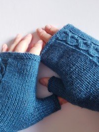 'Textured' Warm Mitts - BY ORDER