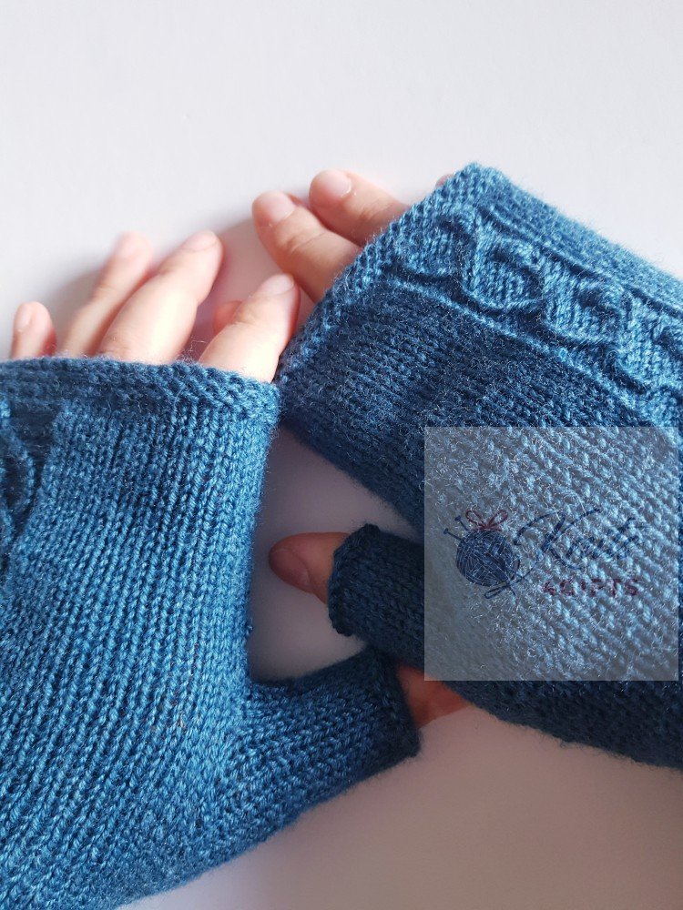 'Textured' Warm Mitts - BY ORDER