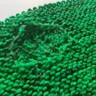&#039;Green Leaves&#039; Triangular Shawlette - 'Green Leaves' Triangular Shawlette