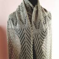 &#039;Rustic Lace &amp; Beads&#039; Rectangular Wrap - 'Rustic Lace & Beads' Rectangular Wrap