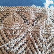 &#039;Rustic Lace &amp; Beads&#039; Rectangular Wrap - 'Rustic Lace & Beads' Rectangular Wrap
