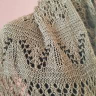 &#039;Rustic Lace &amp; Beads&#039; Rectangular Wrap - 'Rustic Lace & Beads' Rectangular Wrap
