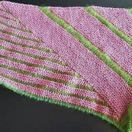 &#039;Soft Fibers Combined&#039; Large Asymmetric Wrap - 'Soft Fibers Combined' Large Asymmetric Wrap