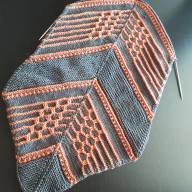 &#039;Honeycomb&#039; Rectangular Wrap - 'Honeycomb' Rectangular Wrap