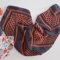 &#039;Honeycomb&#039; Rectangular Wrap - 'Honeycomb' Rectangular Wrap