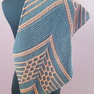 &#039;Honeycomb&#039; Rectangular Wrap - 'Honeycomb' Rectangular Wrap