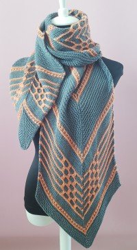 'Honeycomb' Rectangular Wrap