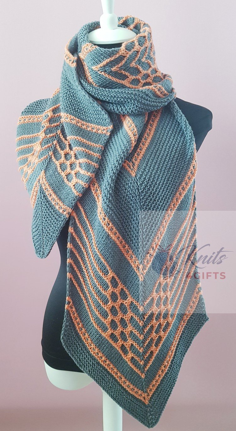 'Honeycomb' Rectangular Wrap