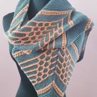 &#039;Honeycomb&#039; Rectangular Wrap - 'Honeycomb' Rectangular Wrap