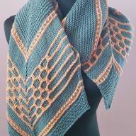 &#039;Honeycomb&#039; Rectangular Wrap - 'Honeycomb' Rectangular Wrap