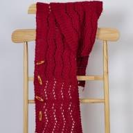 &#039;Just Red&#039; Rectangular Scarf - 'Just Red' Rectangular Scarf