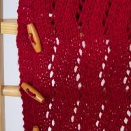 &#039;Just Red&#039; Rectangular Scarf - 'Just Red' Rectangular Scarf