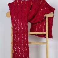 &#039;Just Red&#039; Rectangular Scarf - 'Just Red' Rectangular Scarf