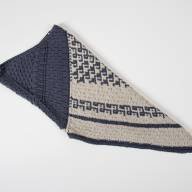 &#039;Mosaic Grey &amp; White&#039; Cowl - 'Mosaic Grey & White' Cowl