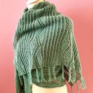 &#039;The Sage Green&#039; Rectangular Wrap - 'The Sage Green' Rectangular Wrap