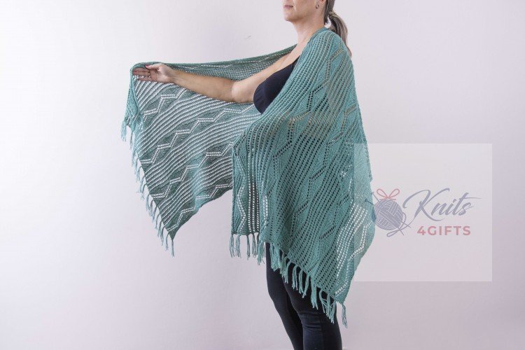 'The Sage Green' Rectangular Wrap