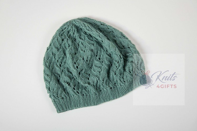 'Sage Green' Lacy Beret