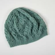 'Sage Green' Lacy Beret - 'Sage Green' Lacy Beret