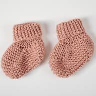 &#039;Simply Warm&#039; Knitted Booties for Babies - 'Simply Warm' Knitted Booties for Babies