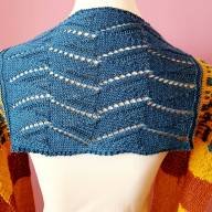 &#039;Mosaic &amp; Texture&#039; Multicolor Rectangular Scarf - 'Mosaic & Texture' Multicolor Rectangular Scarf
