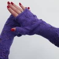 &#039;Purple &amp; Spark&#039; Warm Mitts - 'Purple & Spark' Warm Mitts