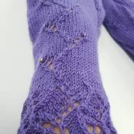 &#039;Purple &amp; Spark&#039; Warm Mitts - 'Purple & Spark' Warm Mitts