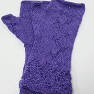 &#039;Purple &amp; Spark&#039; Warm Mitts - 'Purple & Spark' Warm Mitts